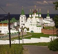Предстоятель Русской Церкви прибыл в Вознесенский Печерский
мужской монастырь